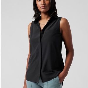 Black Athleta Urbanite Tank Top NEVER WORN